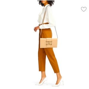 VALENTINO BY MARIO VALENTINO
Cady Logo Leather Crossbody Bag

Color: CREAM